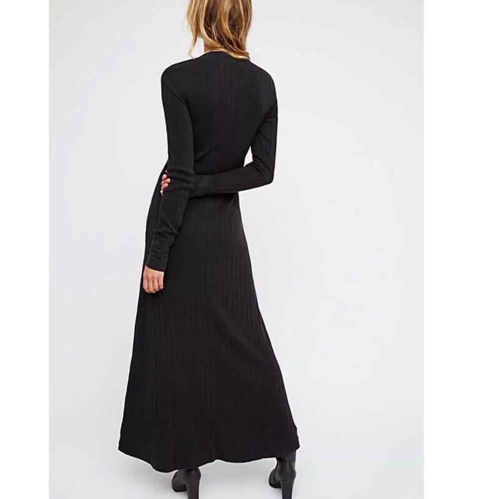 Free People Black Maxi Dress - Picture 4 of 7